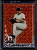 MARIANO RIVERA 2025 LEAF 15TH ANNIVERSARY ORANGE LASER