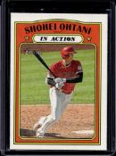 SHOHEI OHTANI 2021 TOPPS HERITAGE IN ACTION