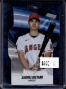 SHOHEI OHTANI 2022 STADIUM CLUB TRIUMVIRATE REFRACTOR