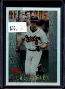 CAL RIPKEN JR 1996 TOPPS CHROME MYSTERY FINEST REFRACTOR SP
