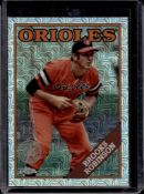 BROOKS ROBINSON 2023 TOPPS CHROME 1988 RETRO MEGA REFRACTOR