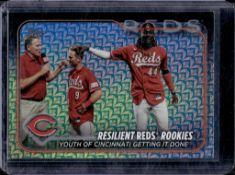 ELLY DE LA CRUZ 2024 TOPPS COMBOS FLUER DE LIS HOLO ROOKIE