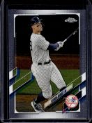 AARON JUDGE 2021 TOPPS CHROME