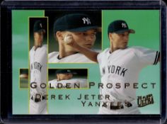 DEREK JETER 1995 FLEER ULTRA GOLDEN PROSPECT INSERT