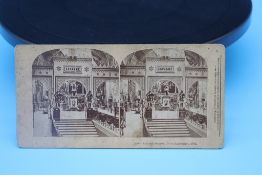 ANTIQUE STEREOSCOPE SLIDE