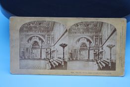 ANTIQUE STEREOSCOPE SLIDE