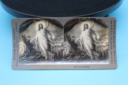 ANTIQUE STEREOSCOPE SLIDE