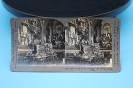 ANTIQUE STEREOSCOPE SLIDE