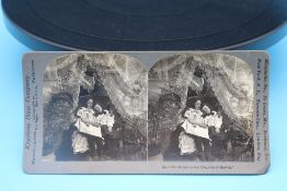 ANTIQUE STEREOSCOPE SLIDE