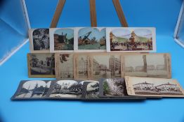 ANTIQUE STEREOSCOPE SLIDE