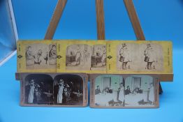 ANTIQUE STEREOSCOPE SLIDE