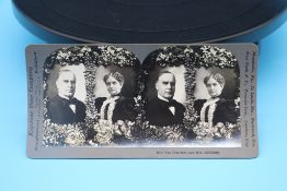 ANTIQUE STEREOSCOPE SLIDE
