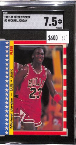 MICHAEL JORDAN RAW/GRADED AUCTION - THE G.O.A.T.