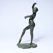 DEGAS, Spanish Dance, bronze sculpture (posthumous edition), signed