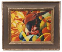 Vera Zenkovic (1907 - 1974). "Cubo-Futurist Composition"