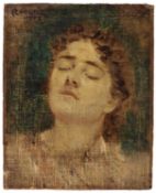 20th-Century French School. "Female Portrait"