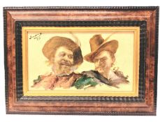Joanny Domer (1833-1897). "The Two Musketeers"