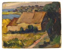 Suzanne Billet (1899 - 1953). "Landscape with House"