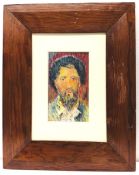 20th-Century Modern School. "Male Portrait"