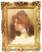 19th-Century French School. "Female Portrait"