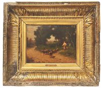 Guglielmo Innocenti (1871-1961). "Pasture"