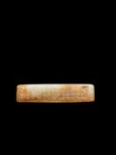 A JADE BUCKLE, China, Ming dynasty or earlier