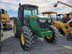 2015 John Deere 6125M Cab Tractor 'Runs & Operates - NO Guarantee'