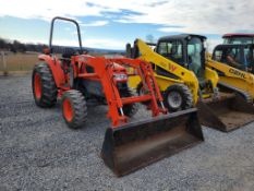 Kioti DK45 Compact Loader Tractor 'Ride & Drive - Drive Train Guarantee'