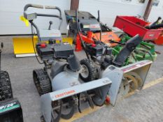 Craftsman 826 Tracked Snow Blower 'Ride & Drive - Drive Train Guarantee'