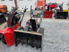 Yard Machines Gold Snowblower 'Runs & Operates - NO Guarantee'