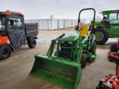 2013 John Deere 1025R Compact Loader Tractor 'Runs & Operates - NO Guarantee'