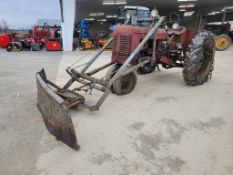 Long Antique Tractor 'AS-IS - For Parts or Repair'