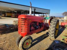 Massey Harris 44 Antique Tractor 'Runs & Operates - NO Guarantee'