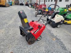Snapper Snow Thrower 'Works Good'
