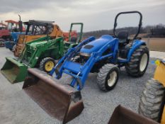 New Holland TC40D Compact Loader Tractor 'Ride & Drive - Drive Train Guarantee'
