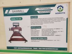 Agrotk YCG32 Sawmill 'NEW'