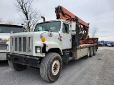 1997 International 2574 Triaxle Crane Truck 'Title in the Office'