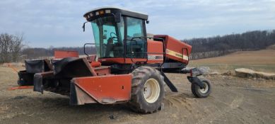 Hesston 8550 Self Propelled Discbine 'Runs & Operates - NO Guarantee'