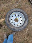 Truck Tire on Alum Wheel