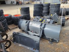 Bobcat Snow Plow Attachment 'Works Good '