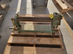 Roper Whitney 383 Manual Roll Bending Machine