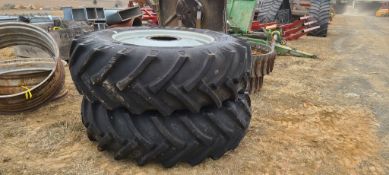 Case IH Tires on Wheels 'Pair of 2'