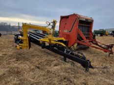 Buler Inland BM4500 Big Bale Accumulator 'Controls in the Office'