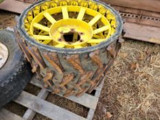 Belting Wheels 'Pair of 2'