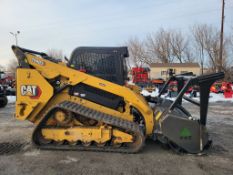2022 Cat 299D3XE Track Skid Steer 'Ride & Drive - Drive Train Guarantee'