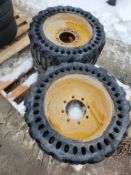 Solid Skid Steer Tires 'Set of 4'