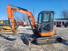 2017 Hitachi Zaxis 35U-5N Mini Excavator 'Runs & Operates - NO Guarantee'