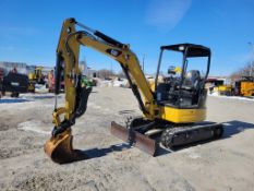 2014 Cat 303.5E CR Mini Excavator 'Ride & Drive - Drive Train Guarantee'