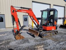 2023 Kubota KX033 Mini Excavator 'Ride & Drive - Drive Train Guarantee'