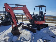 2019 Kubota U35-4 Mini Excavator 'Ride & Drive - Drive Train Guarantee'